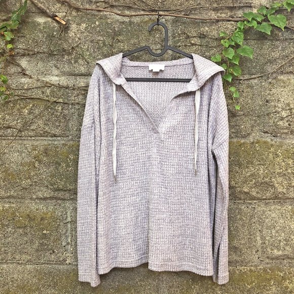 loft hooded sweater